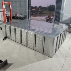 báo giá bể nước ngầm inox 5000L tại xưởng