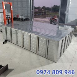 kho xưởng bể nước ngầm inox tiến đạt