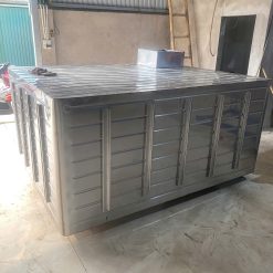 Bể Nước Ngầm Inox 4000L tại xưởng Inox Tiến Đạt