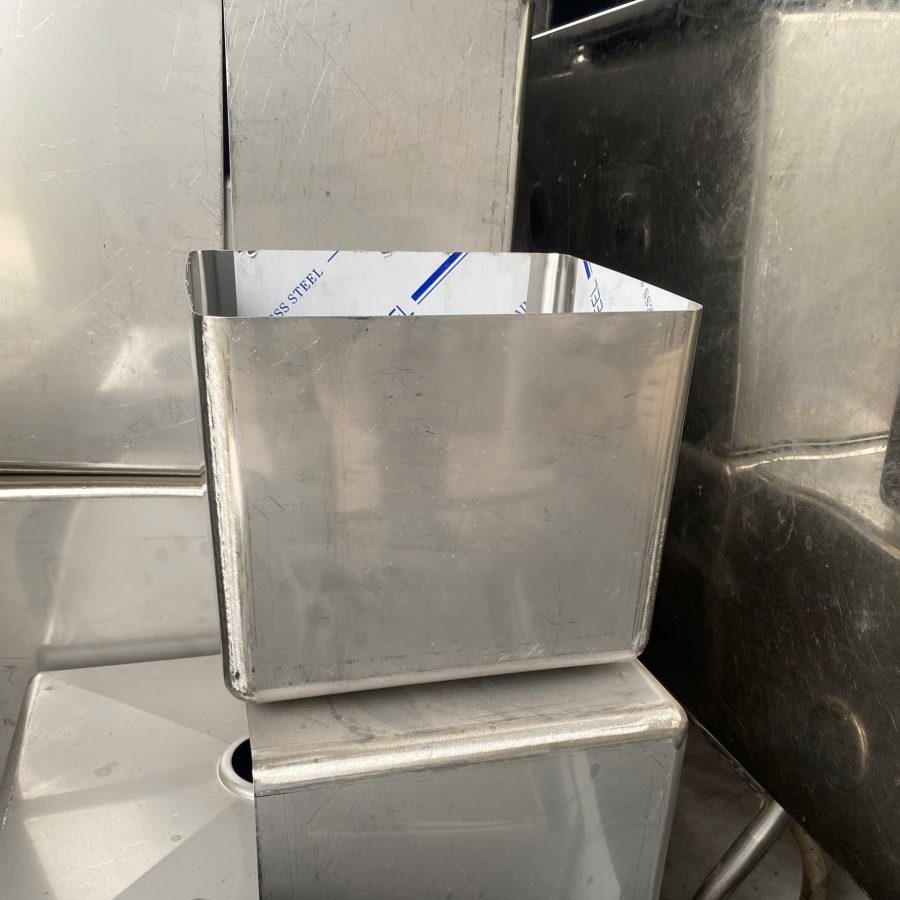 Hố chậu inox 400x400x300 mm