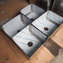 Hố chậu inox 800x600x400 mm