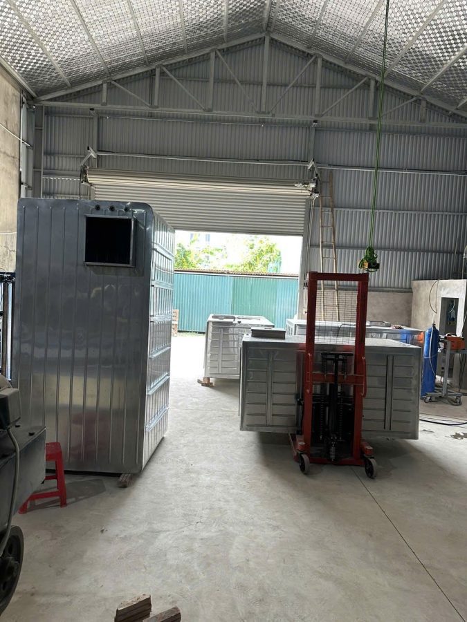 thiết kế bể nước ngầm inox theo yêu cầu