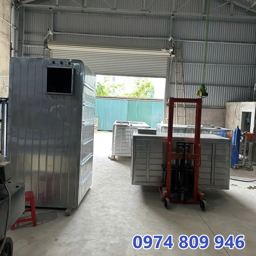 Xưởng Bể Inox Tiến Đạt với các dung tích khác nhau