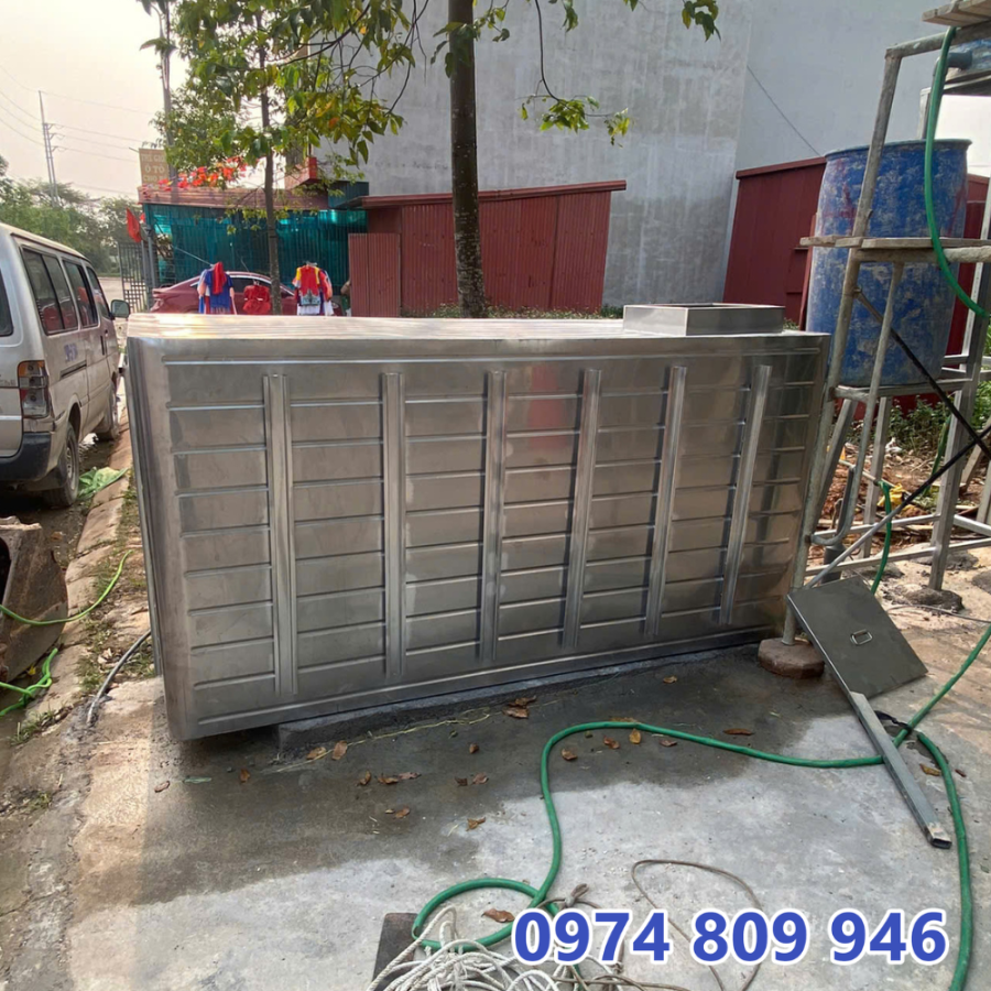 bể nước ngầm inox 304 Inox Tiến Đạt